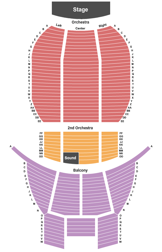 Chevalier Theatre Bronx Tale Seating Chart
